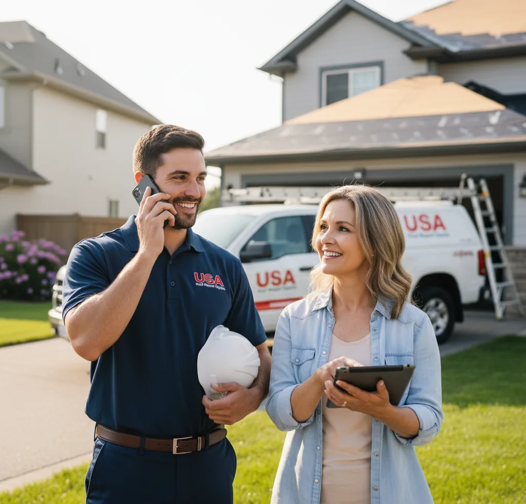 USA Roof Repair Experts customer support in Ruidoso Downs